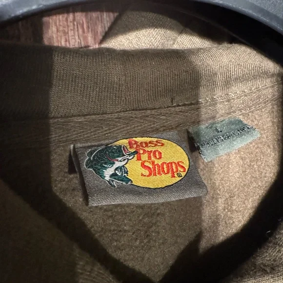 Bass Pro Shops Mallard Men’s Large Hoodie NWOT OD Green - Picture 5 of 6